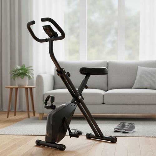 Foldable exercise bike - foldable,
