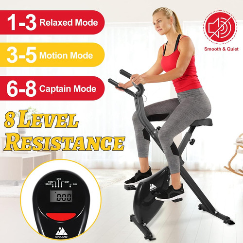 Evoland folding exercise - folding, bike