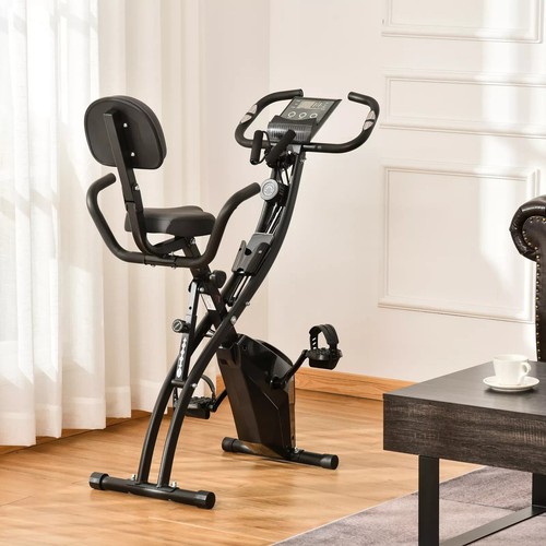 Folding exercise bike - 2-in-1,
