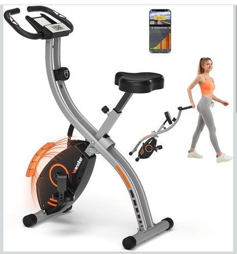 Exercise bike foldable with - foldable,