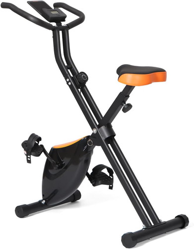 Foldable exercise bike - exercise,