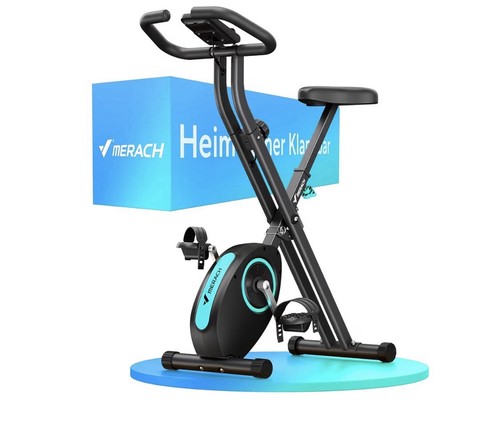 Merach folding exercise bike - exercise,